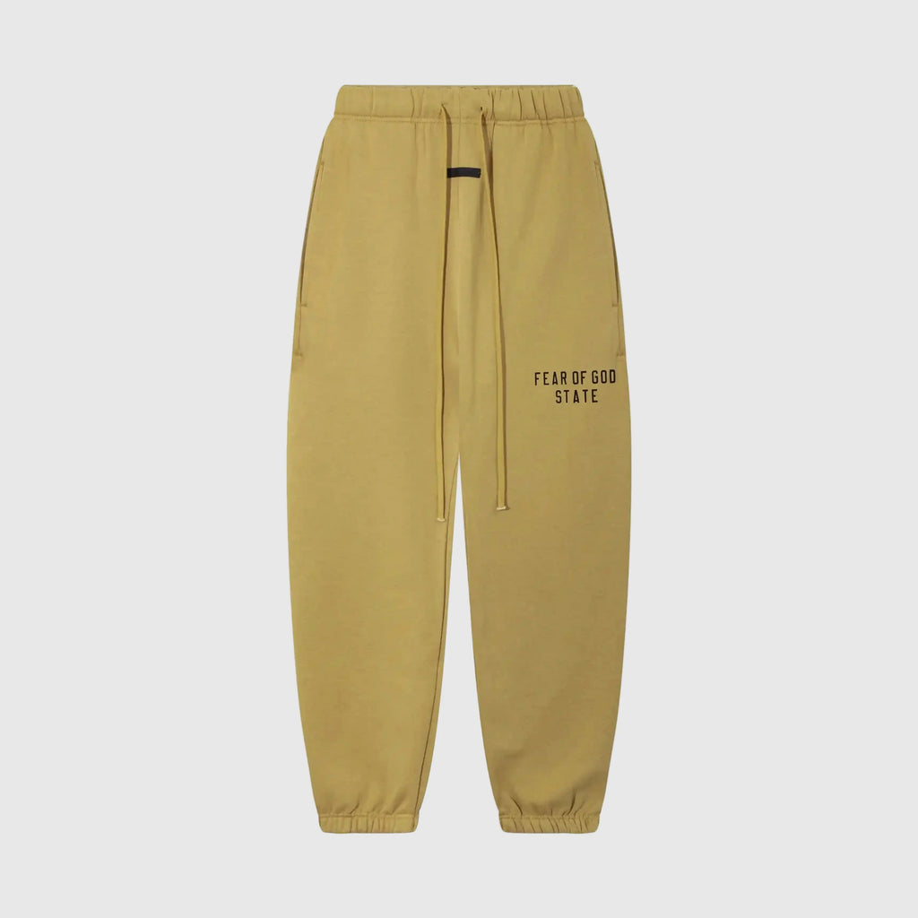 Essentials Garden Yellow Core Fleece Sweatpants – Vibrant Everyday Joggers