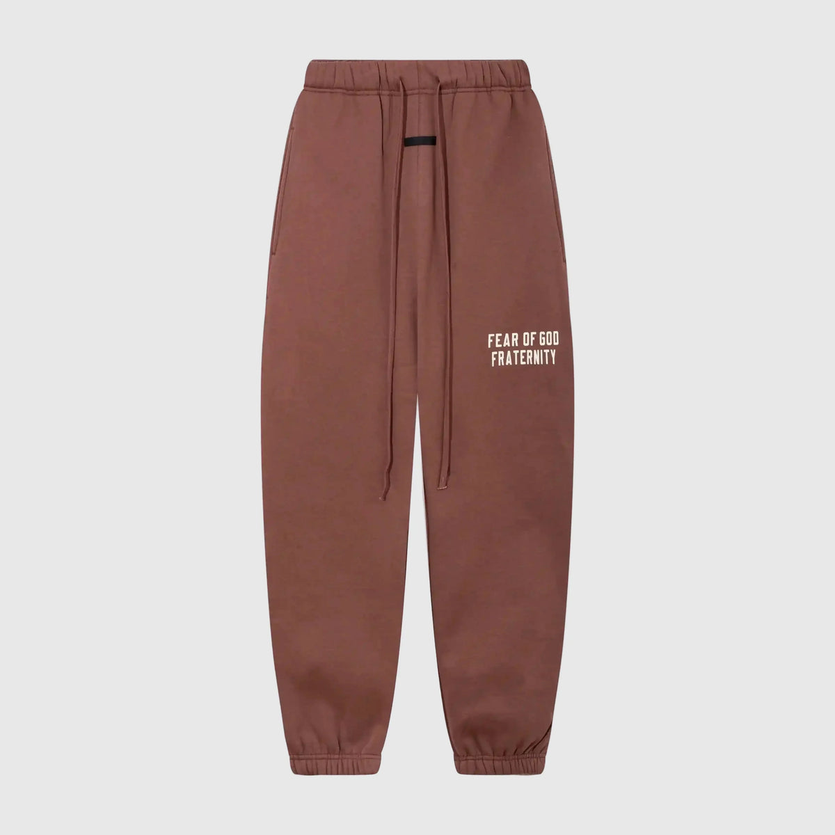 Essentials Dark Chestnut Core Fleece Sweatpants – Everyday Comfort Joggers
