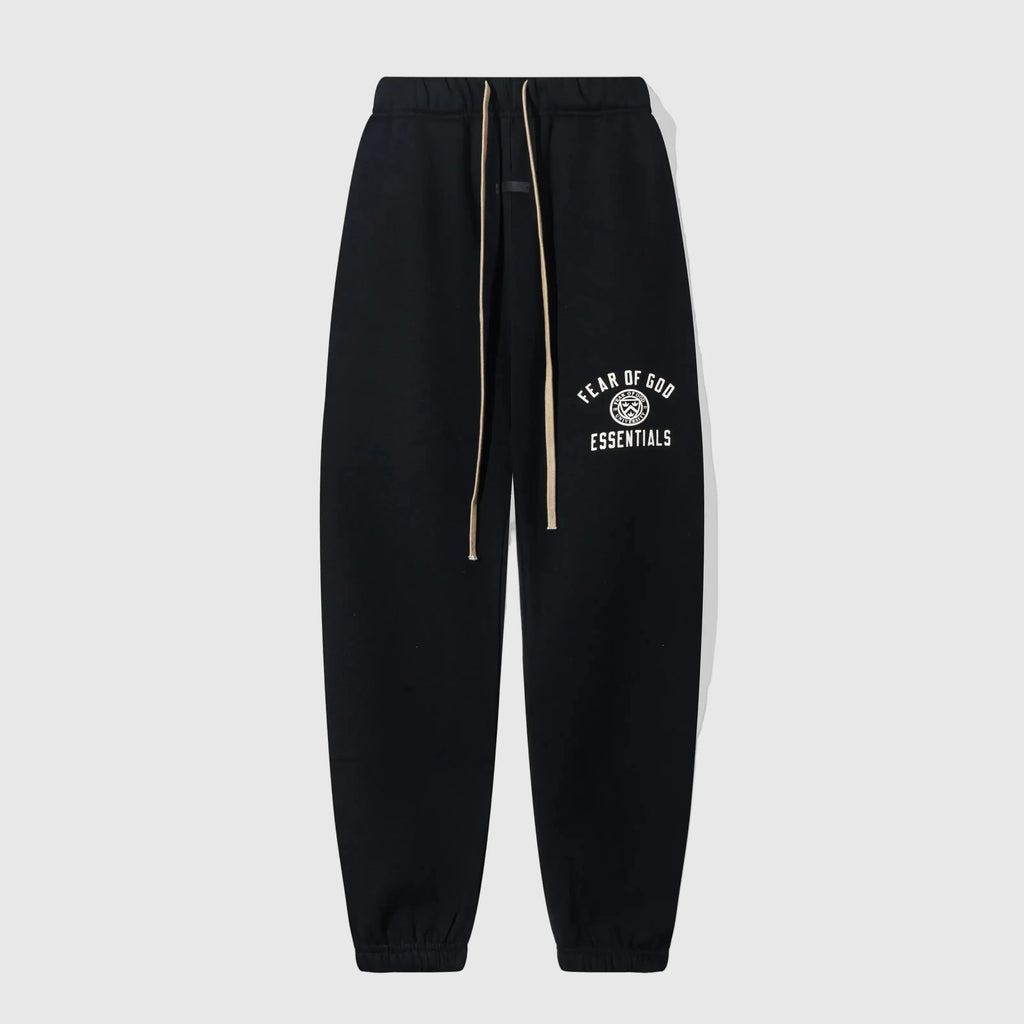 Essentials Black Elevated Everyday Sweatpants – Casual Comfort Joggers