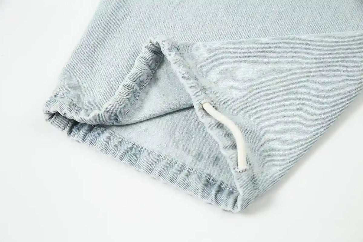 Essentials Denim Blue Relaxed Pants by Fear of God – Everyday Streetwear Comfort