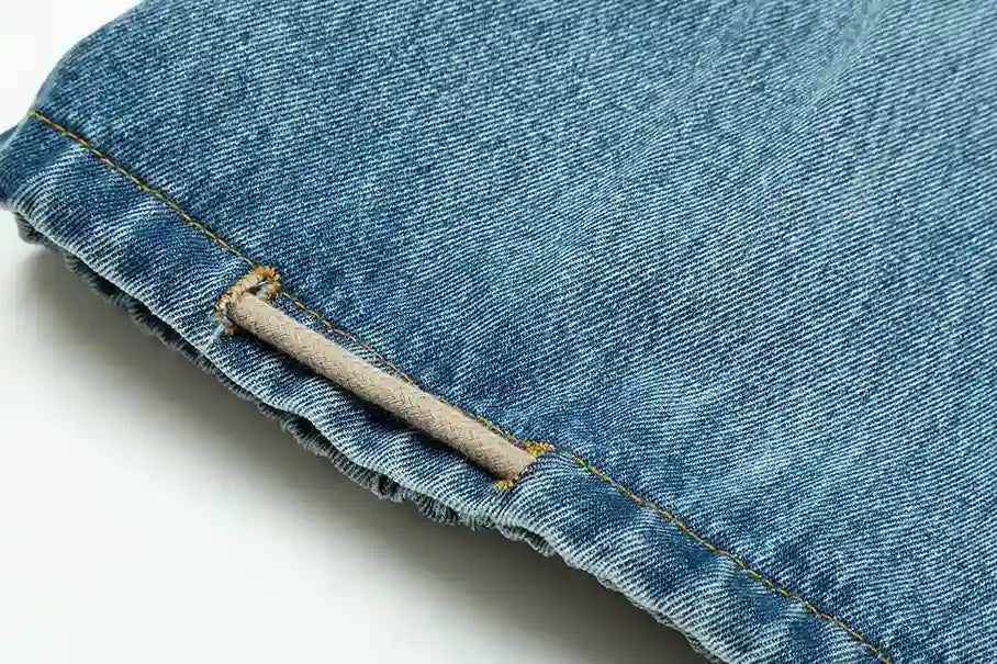 Essentials Denim Blue Relaxed Pants by Fear of God – Casual Streetwear Comfort