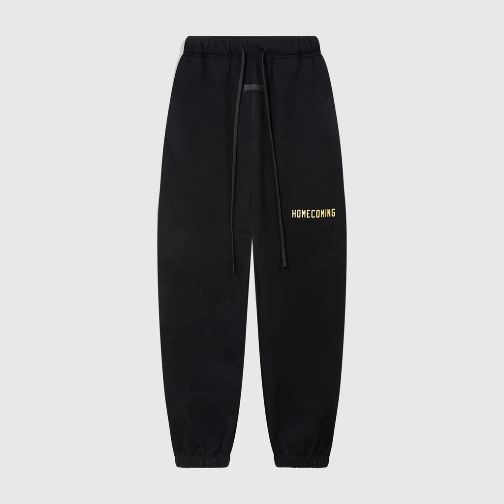 Essentials Black Elevated Street Fleece Sweatpants – Casual Everyday Joggers
