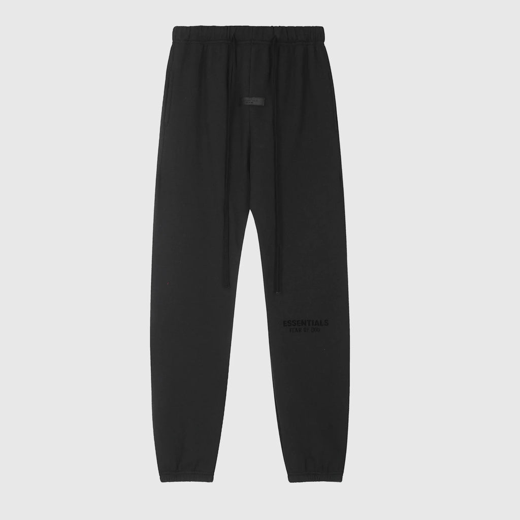 Essentials Black Minimal Street Sweatpants – Everyday Comfort Joggers