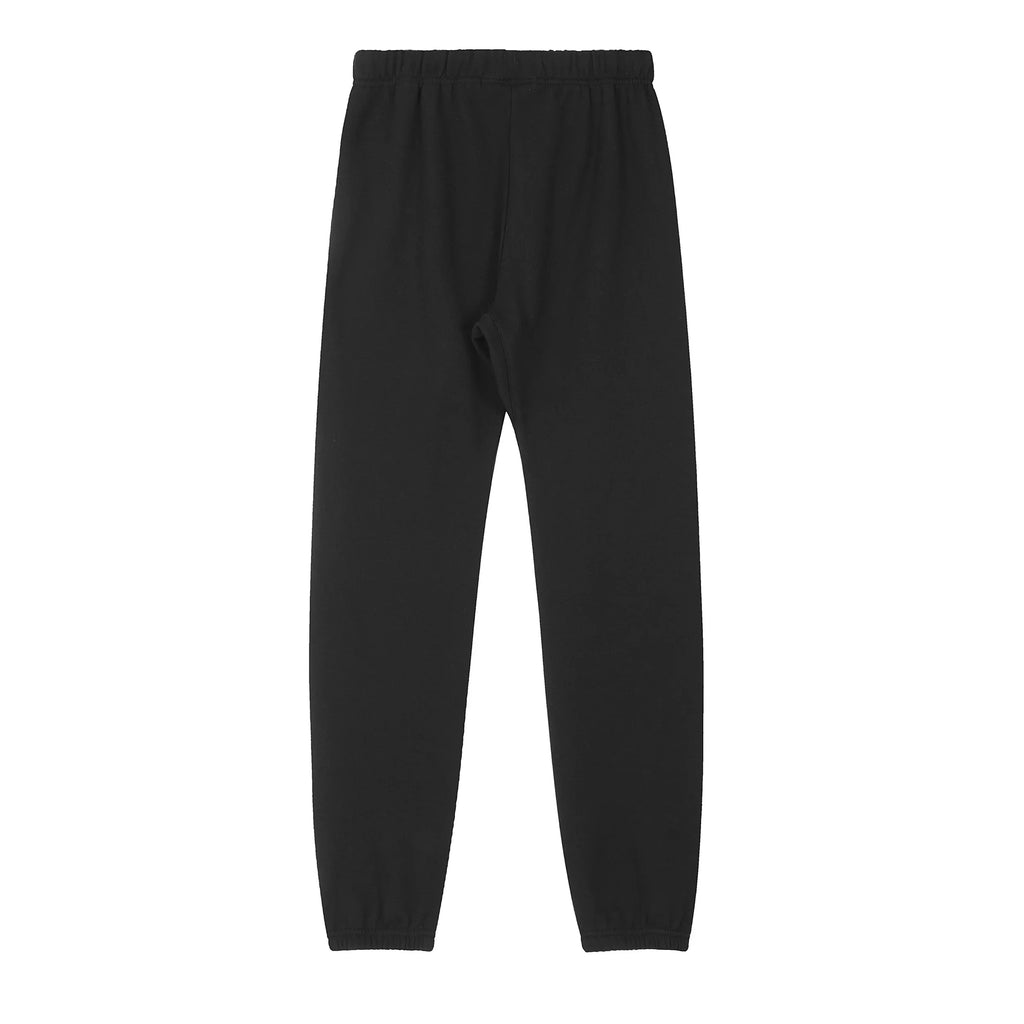 Essentials Black Minimal Street Sweatpants – Everyday Comfort Joggers