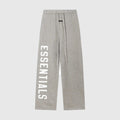 Essentials Light Heather Oatmeal Street Fleece Sweatpants – Casual Everyday Joggers