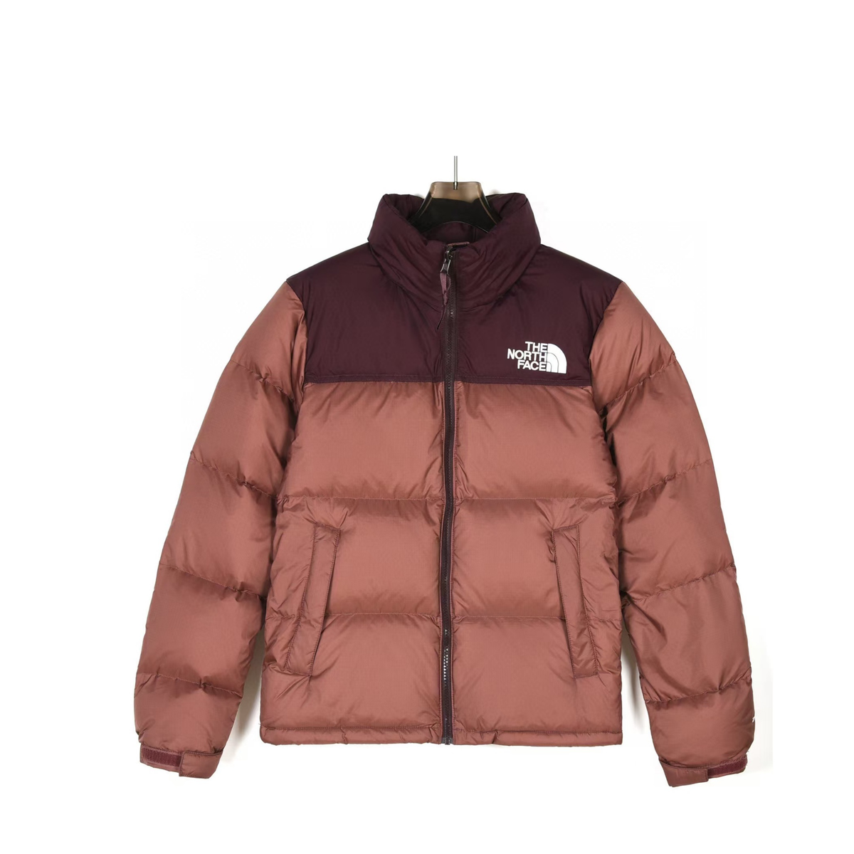 The North Face 1996 Retro Nuptse 700 Fill Puffer Jacket "Rust Brown Color Block"