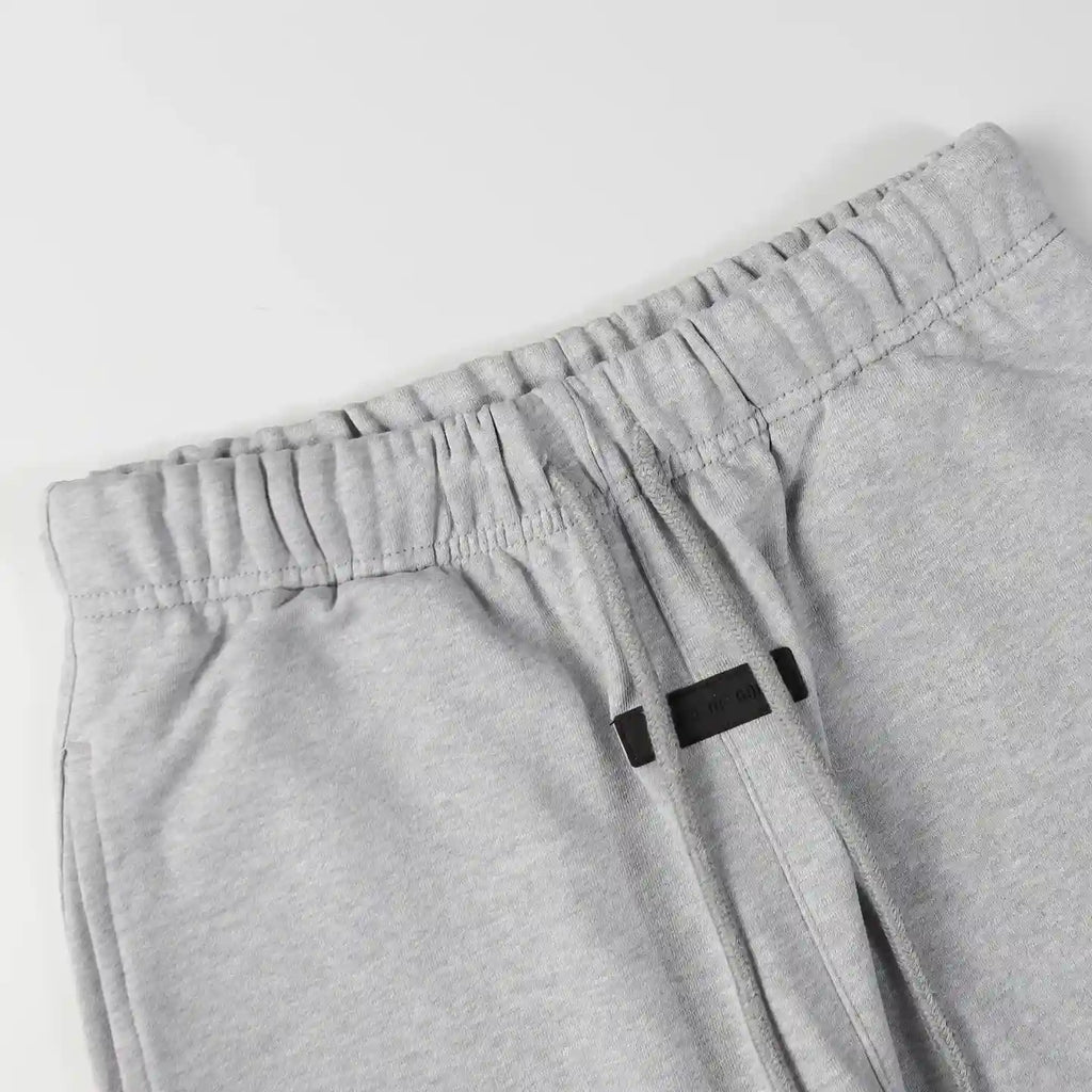 Essentials Dark Heather Oatmeal Everyday Sweatpants – Relaxed Comfort Joggers
