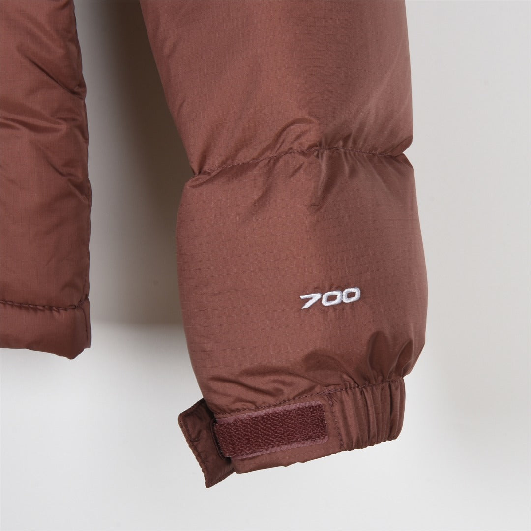 The North Face 1996 Retro Nuptse 700 Fill Puffer Jacket "Rust Brown Color Block"