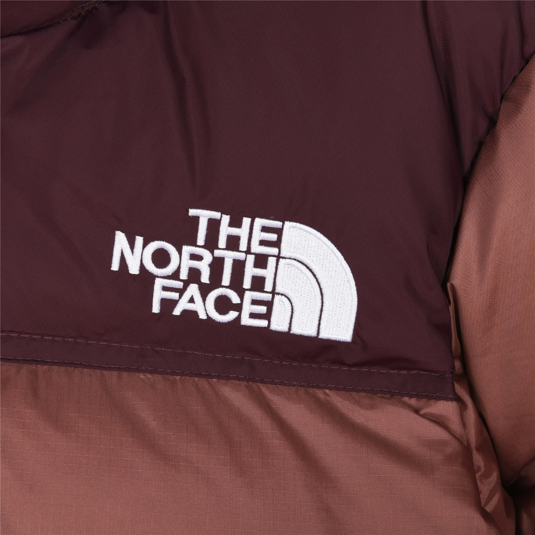 The North Face 1996 Retro Nuptse 700 Fill Puffer Jacket "Rust Brown Color Block"