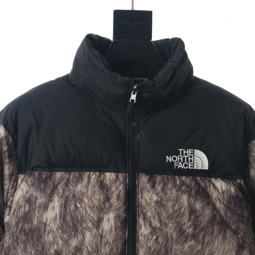 The North Face x Supreme 1996 Retro Nuptse Jacket "Brown Fur Print"