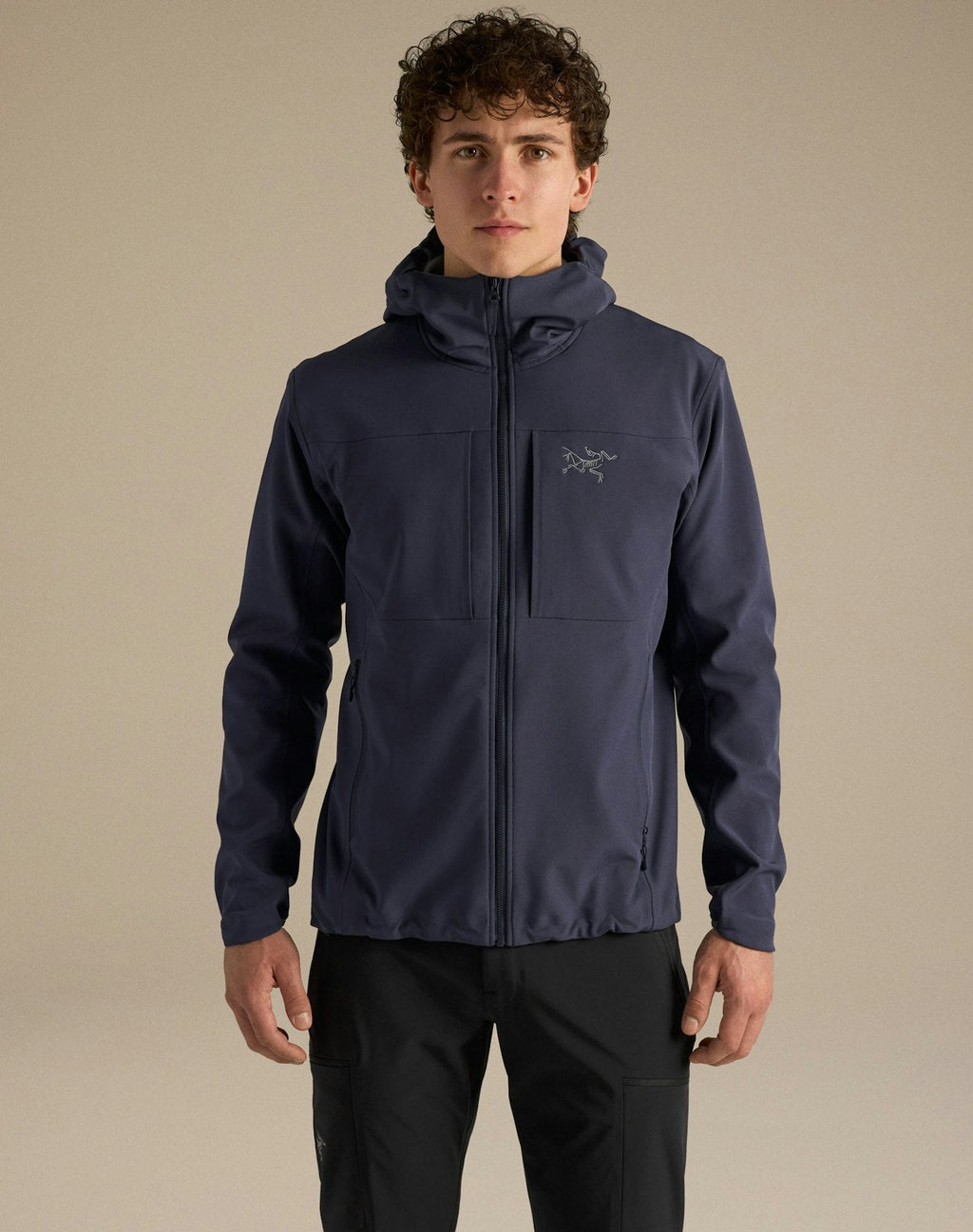 Arc'teryx Gamma MX Men's Hooded Softshell Jacket - Black Sapphire