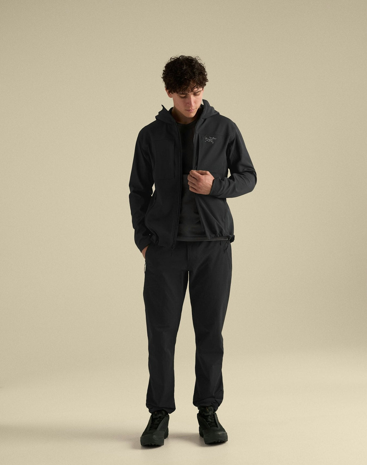 Arc'teryx Gamma MX Men's Hooded Softshell Jacket - Black
