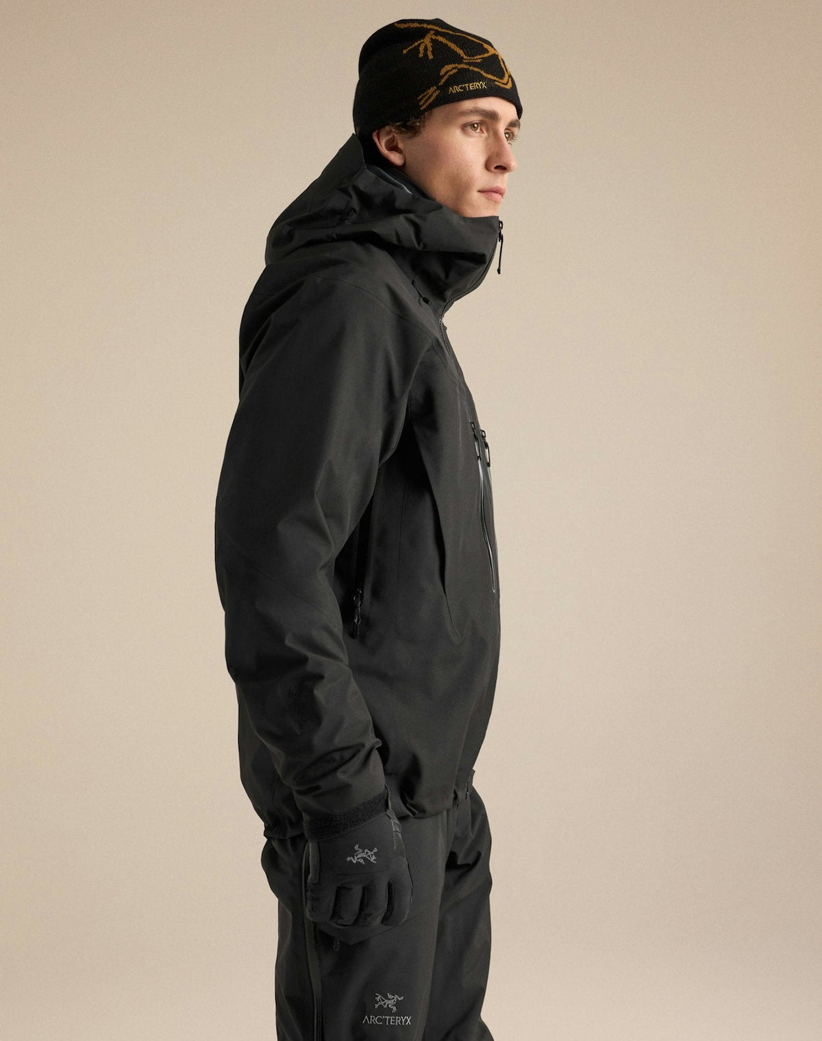 Arc'teryx Rush Jacket Men Gore-Tex Pro Waterproof Ski Snowboard Hooded Coat