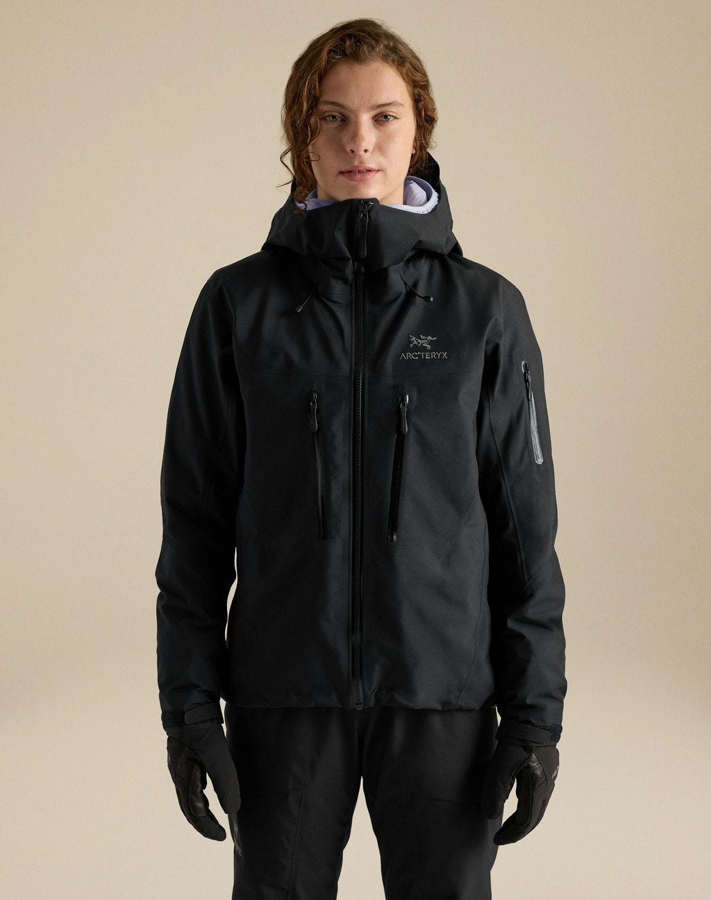 Arc'teryx Women's Alpha SV Jacket GORE‑TEX PRO Hard Shell Black