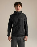 Arc'teryx Men's Squamish Hoody Windshell Jacket Black