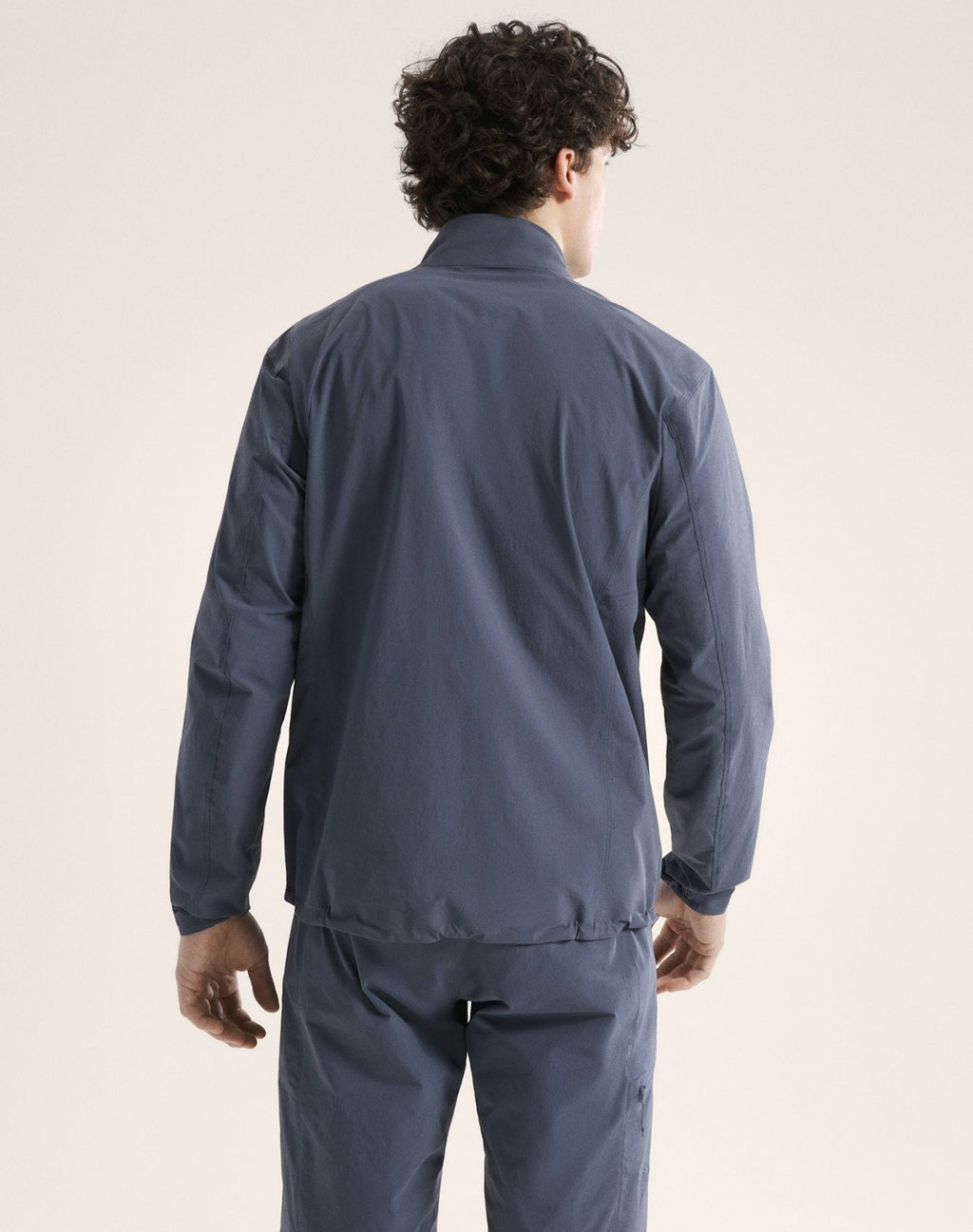 Arc'teryx Gamma Lightweight Jacket Men's Black Sapphire Softshell Windproof Outdoor Coat