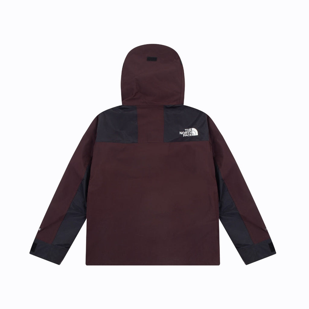 The North Face Mountain Series "Wine Red" Men GORE‑TEX Hooded Waterproof Shell Jacket
