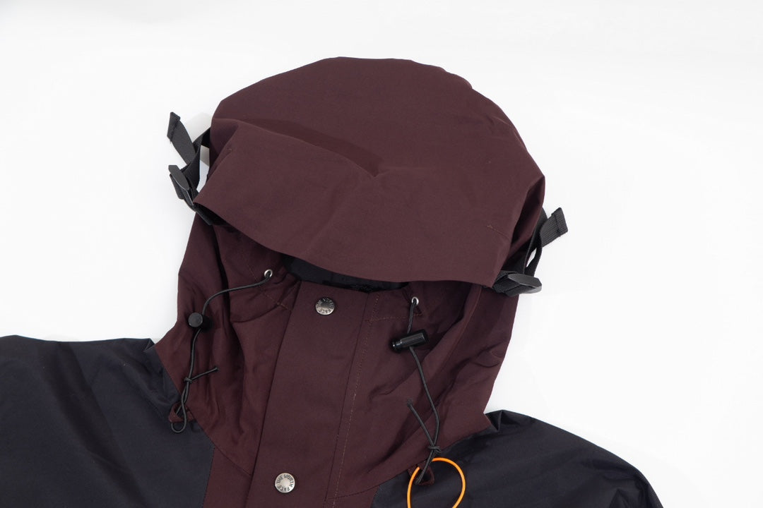 The North Face Mountain Series "Wine Red" Men GORE‑TEX Hooded Waterproof Shell Jacket