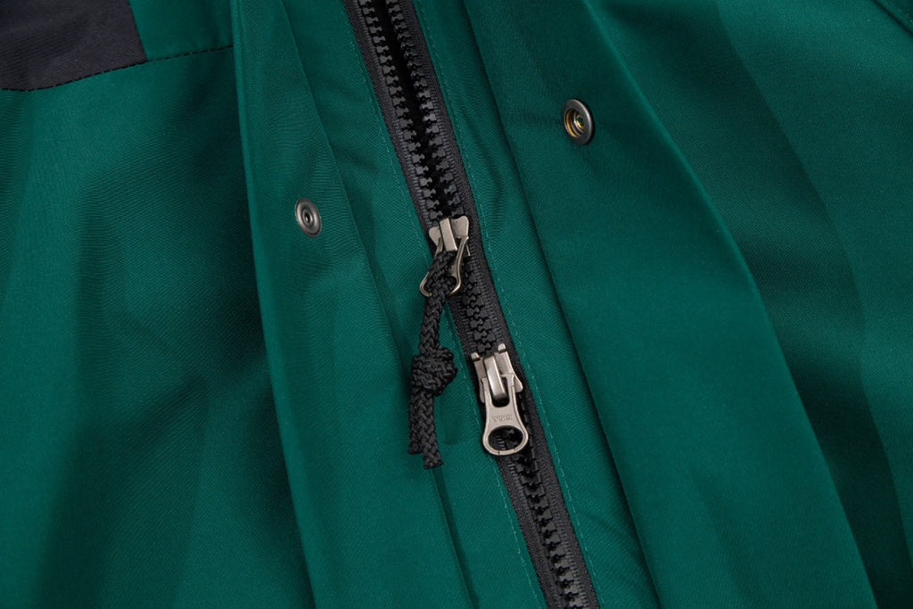 The North Face Mountain Series "Forest Green" Men GORE‑TEX Hooded Waterproof Shell Jacket