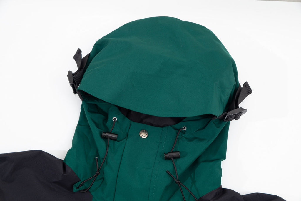 The North Face Mountain Series "Forest Green" Men GORE‑TEX Hooded Waterproof Shell Jacket