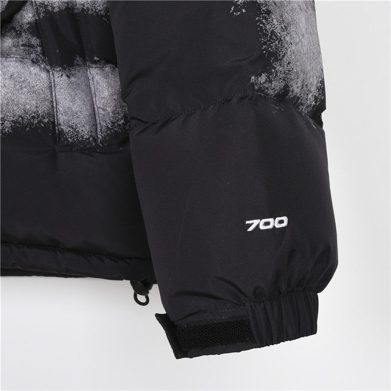 The North Face 1992 Retro Nuptse 700 Fill Puffer Jacket "Black Cloud Print"