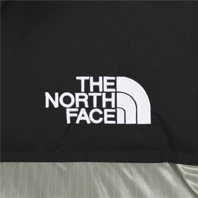 The North Face 1996 Retro Nuptse 700 Fill Puffer Jacket "Sage Green Black Color Block"