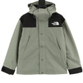 The North Face Mountain Series "Sage Green Black" Men Gore-Tex Waterproof Hooded Hard Shell Jacket