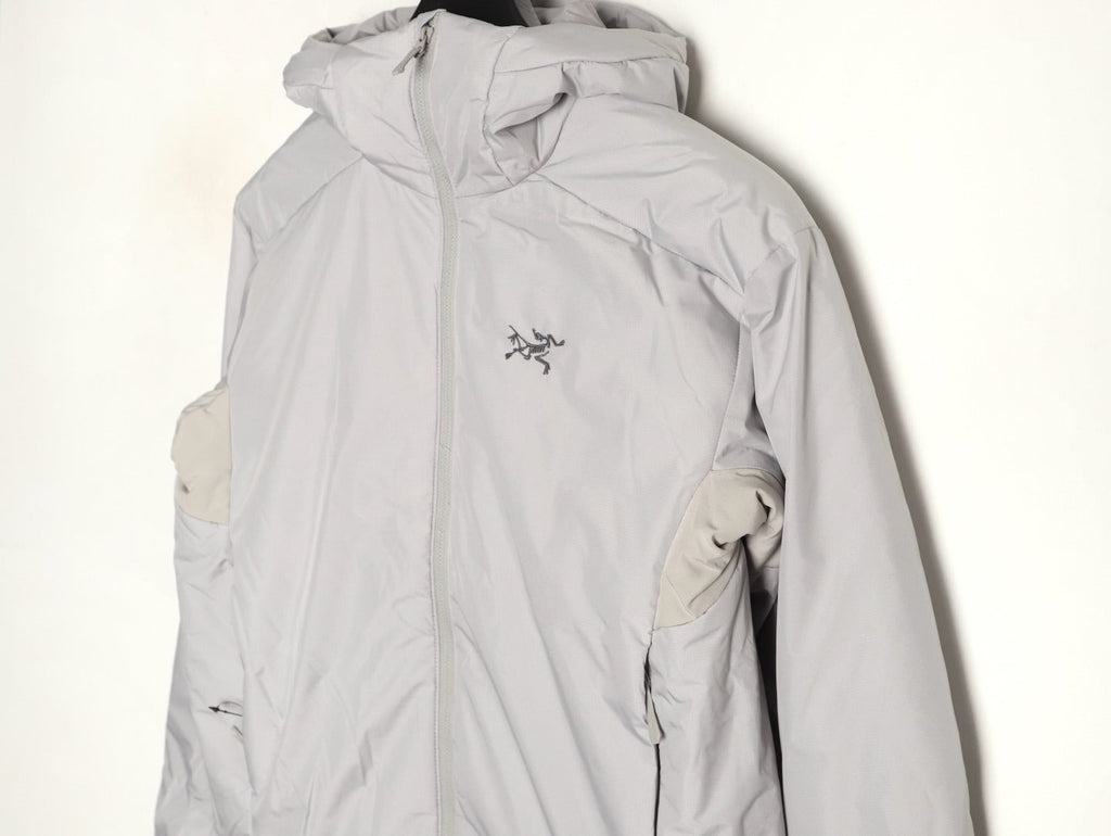 Arc'teryx Atom Series Men Hooded Insulated Jacket "Light Grey"