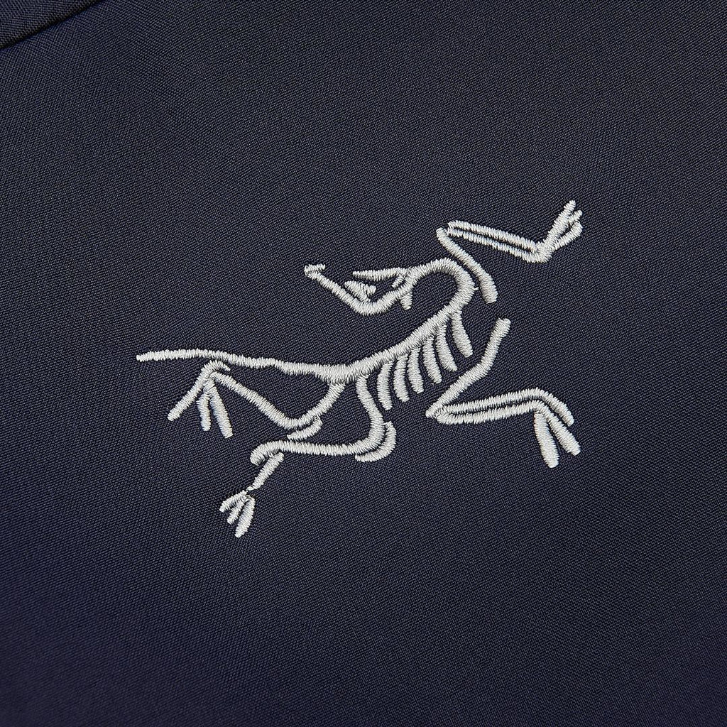 Arc'teryx Gamma Series Men's Fleece Lined Hooded Softshell Jacket in "Navy Blue"