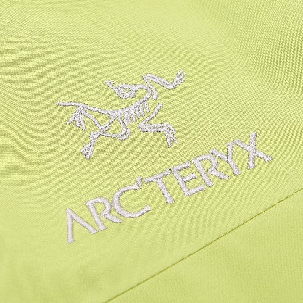 Arc'teryx Alpha SV Series Men's Hooded Waterproof Outdoor Jacket in "Lime Green"
