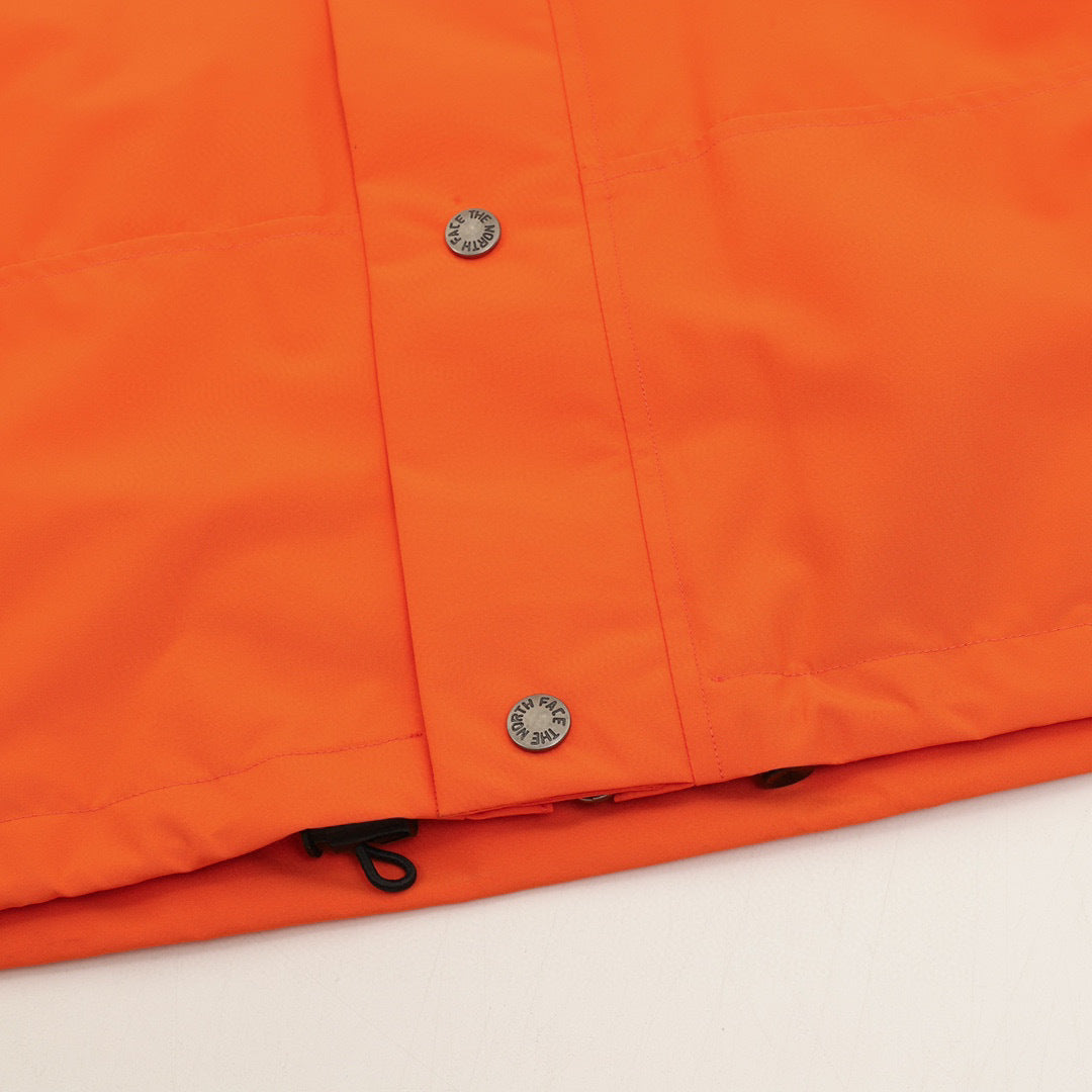 The North Face Mountain Series "Orange Black" Men Gore-Tex Waterproof Hooded Hard Shell Jacket