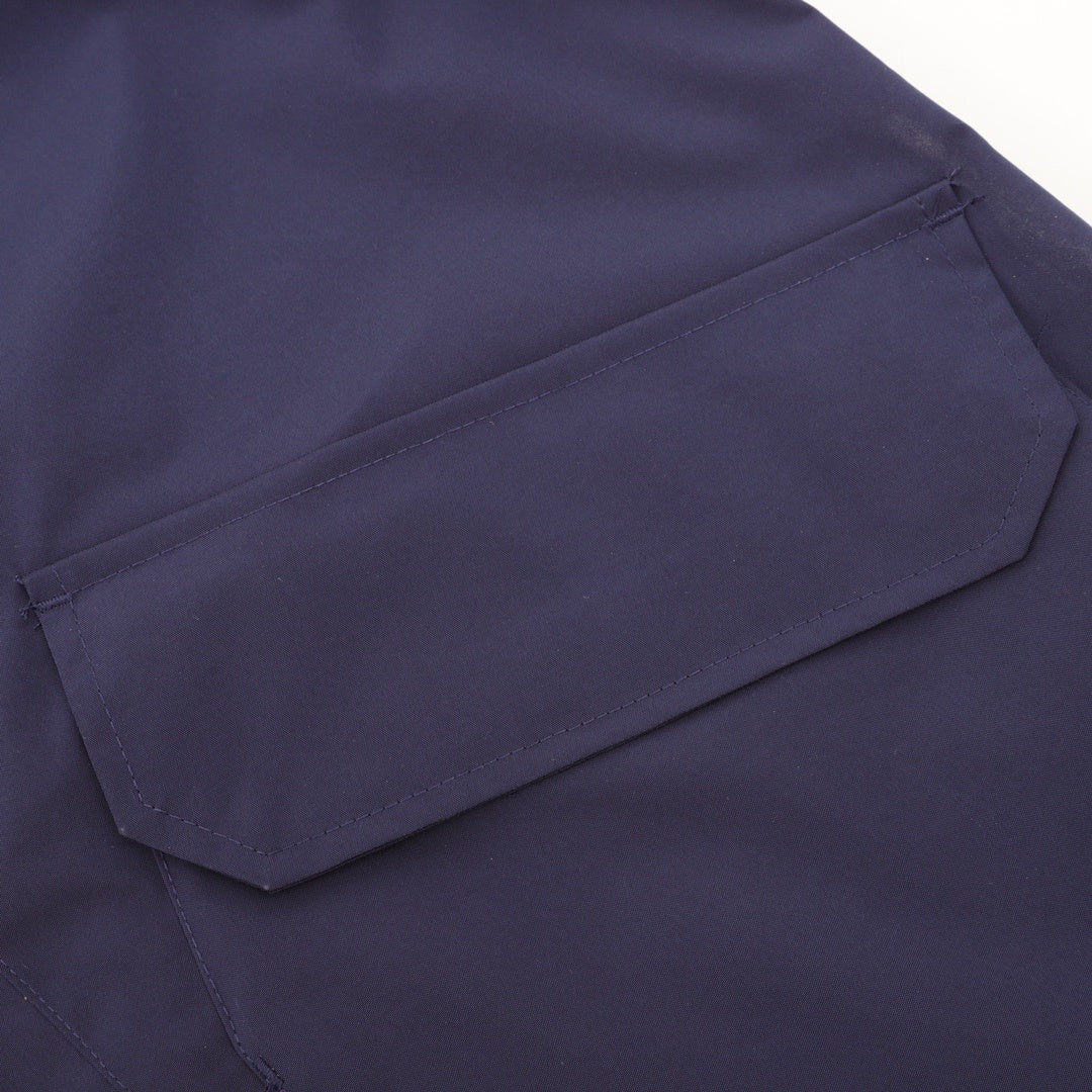 The North Face Series Men Hooded Windproof Rain Jacket "Navy Blue"