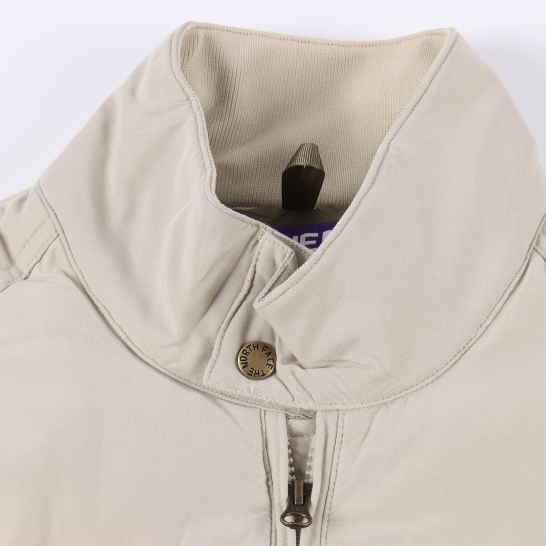 The North Face Purple Label Stand Collar Bomber Series Men Down Jacket "Beige"
