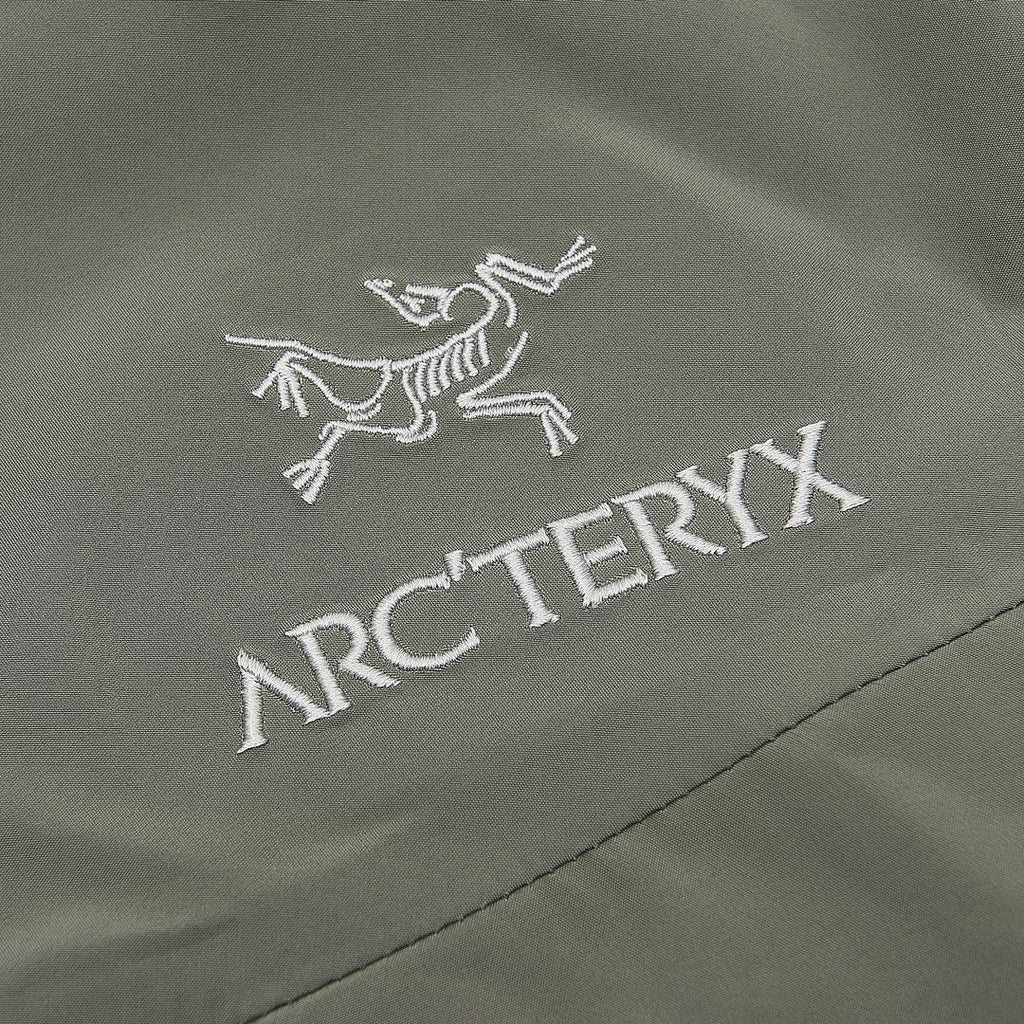 Arc'teryx Alpha SV Series Men's Hooded Waterproof Ski Jacket in "Grey Green"