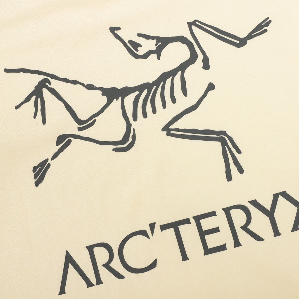 Arc'teryx Big Logo Series Crew Neck Long Sleeve T-Shirt "Cream"