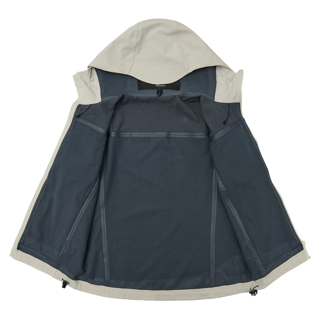 Arc'teryx Gamma Series Men's Hooded Softshell Jacket in "Light Beige"
