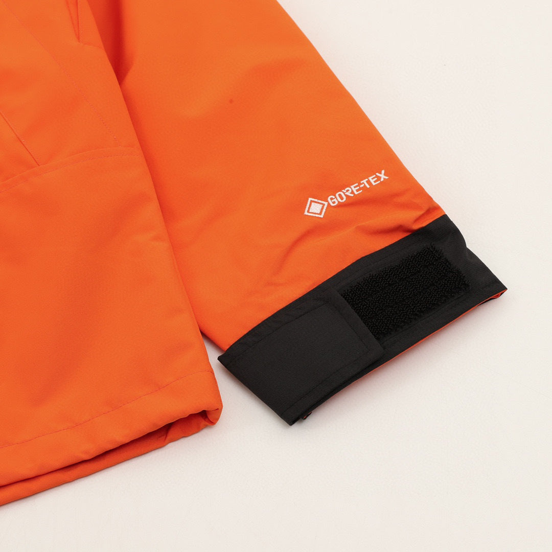 The North Face Mountain Series "Orange Black" Men Gore-Tex Waterproof Hooded Hard Shell Jacket