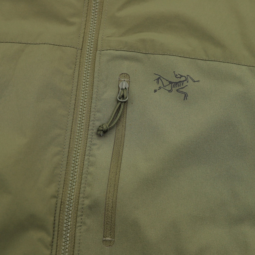 Arc'teryx Atom Series Men's Hooded Insulated Outdoor Jacket in "Dark Green"