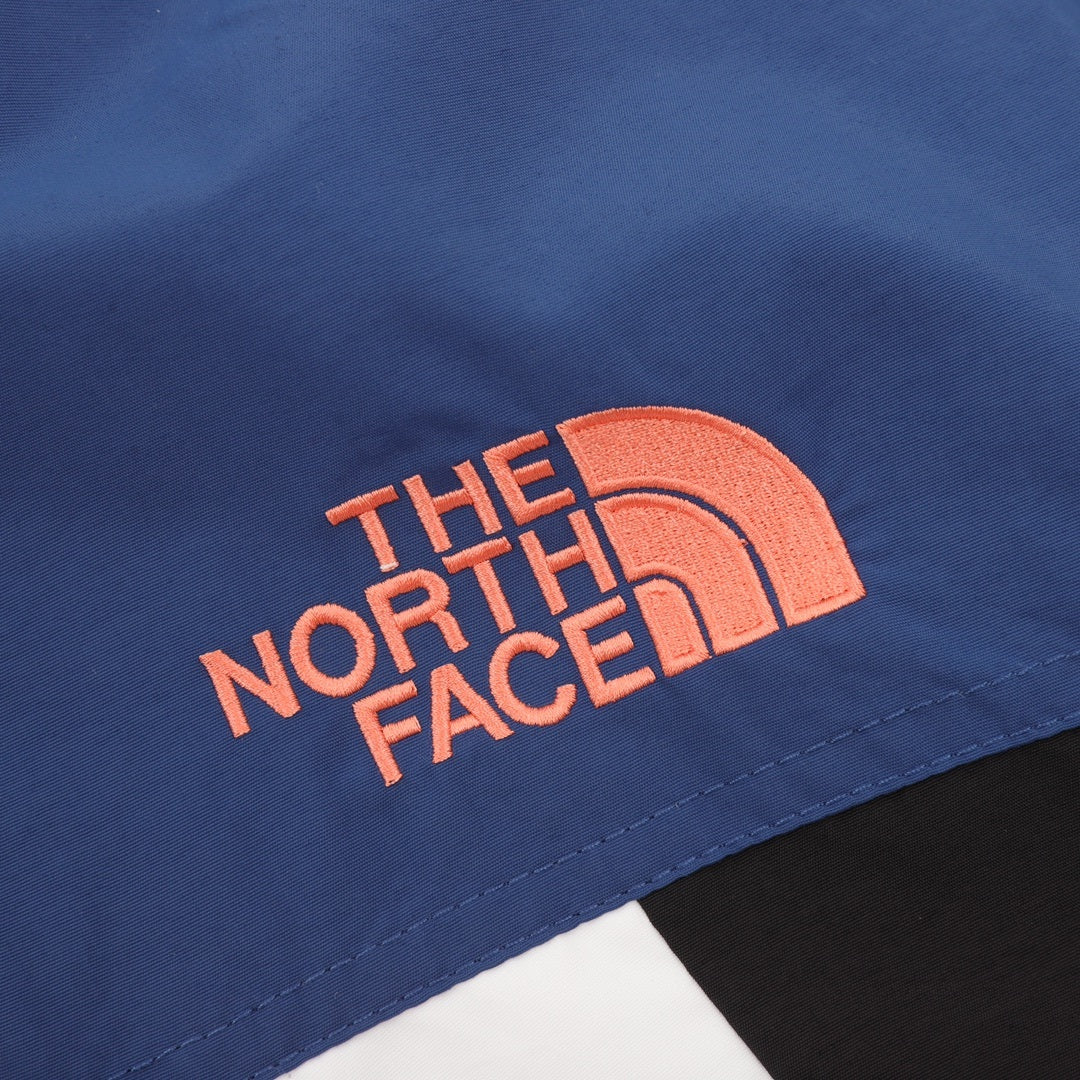 The North Face Retro Color Block Windbreaker Series Men Jacket "Blue White Black Orange"