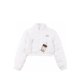 The North Face Women Crop Puffer Down Jacket "White"