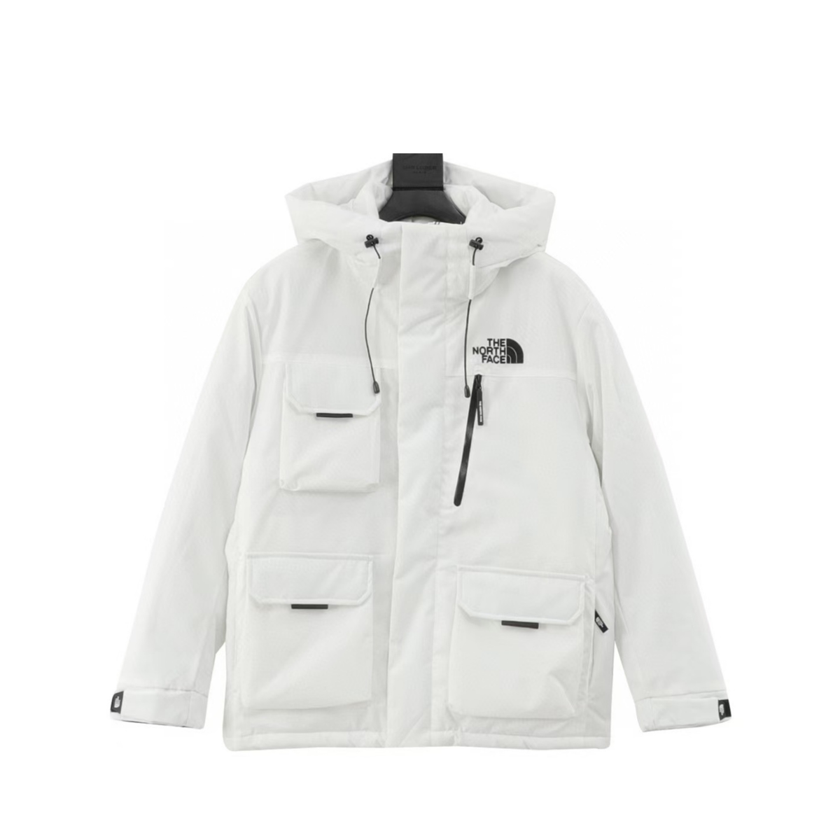 The North Face Cargo Pocket Parka Series Men Winter Jacket "White"
