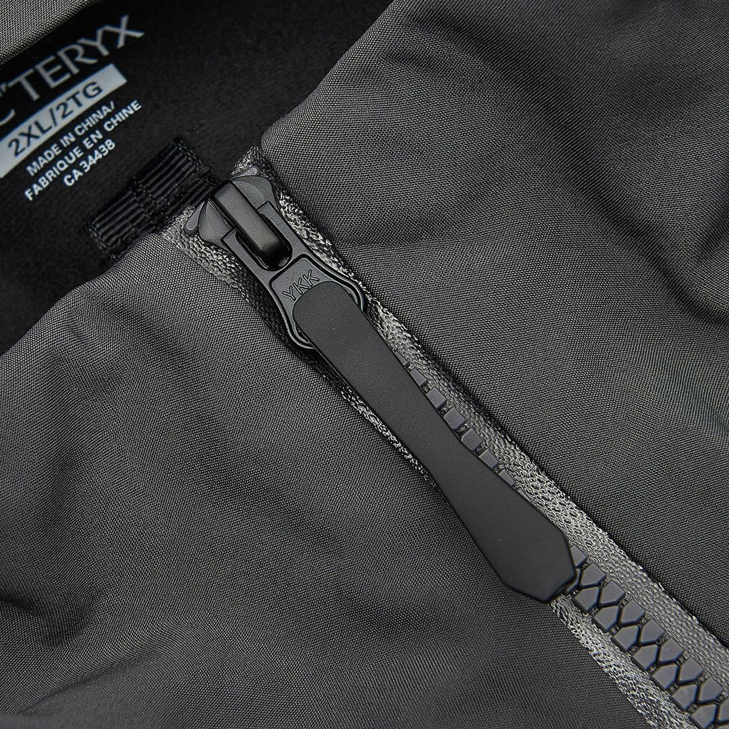Arc'teryx Gamma Series Men's Fleece Lined Hooded Softshell Jacket in "Dark Grey"