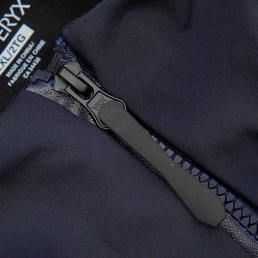 Arc'teryx Gamma Series Men's Fleece Lined Hooded Softshell Jacket in "Navy Blue"
