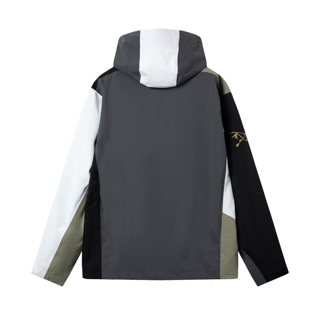 Arc'teryx Beta Series Men's GORE-TEX Hooded Waterproof Shell Jacket in "Multi-Color Patchwork"