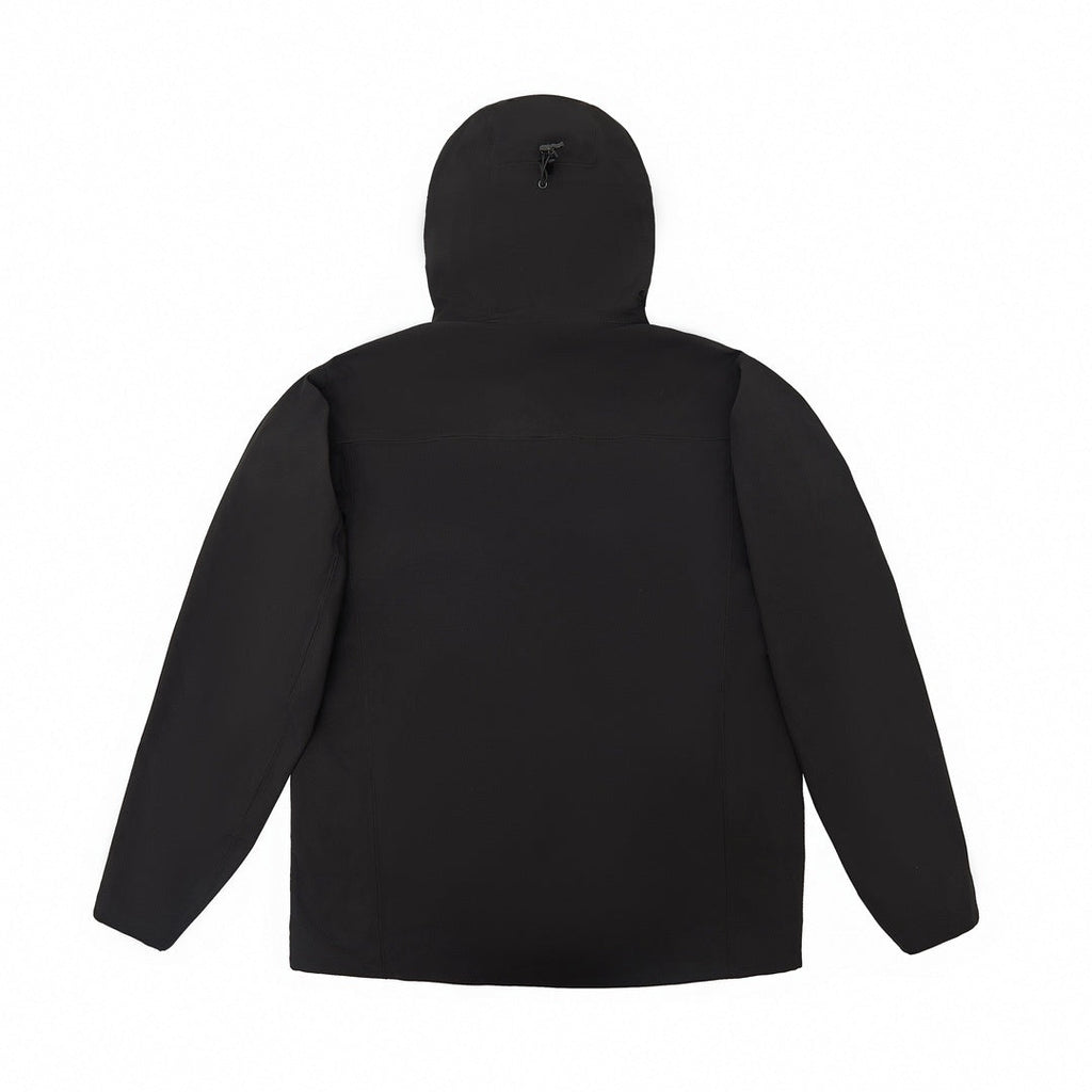 Arc'teryx Gamma Series Men's Fleece Lined Hooded Softshell Jacket in "Black"