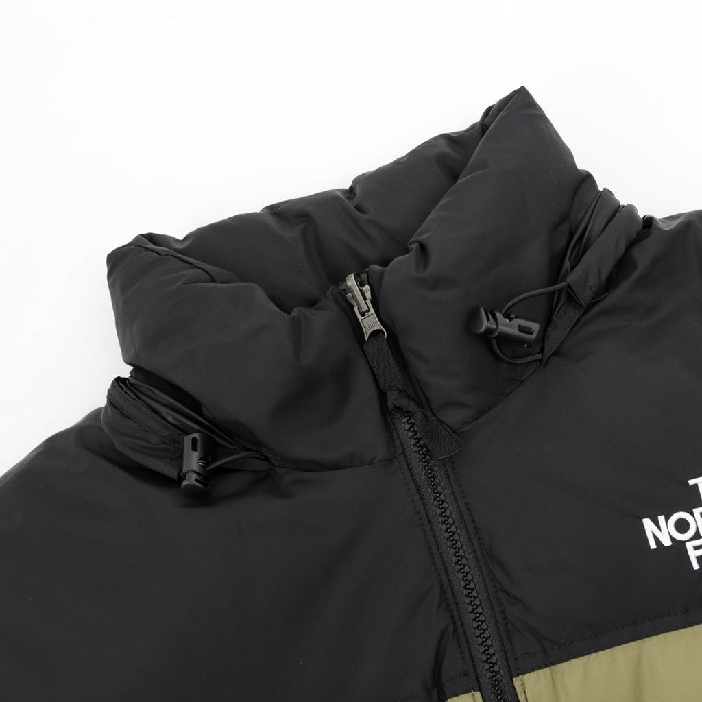 The North Face 1996 Retro Nuptse Series "Olive Green" Men Hooded Puffer Down Jacket