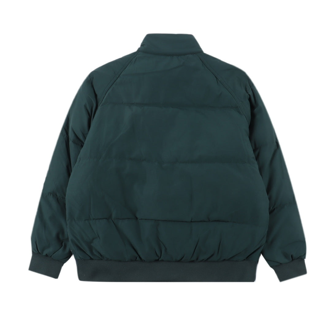 The North Face Purple Label Stand Collar Bomber Series Men Down Jacket "Dark Green"