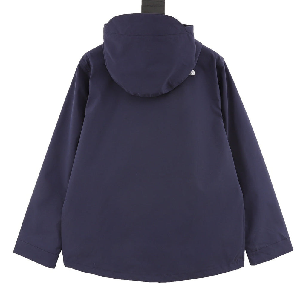 The North Face Series Men Hooded Windproof Rain Jacket "Navy Blue"