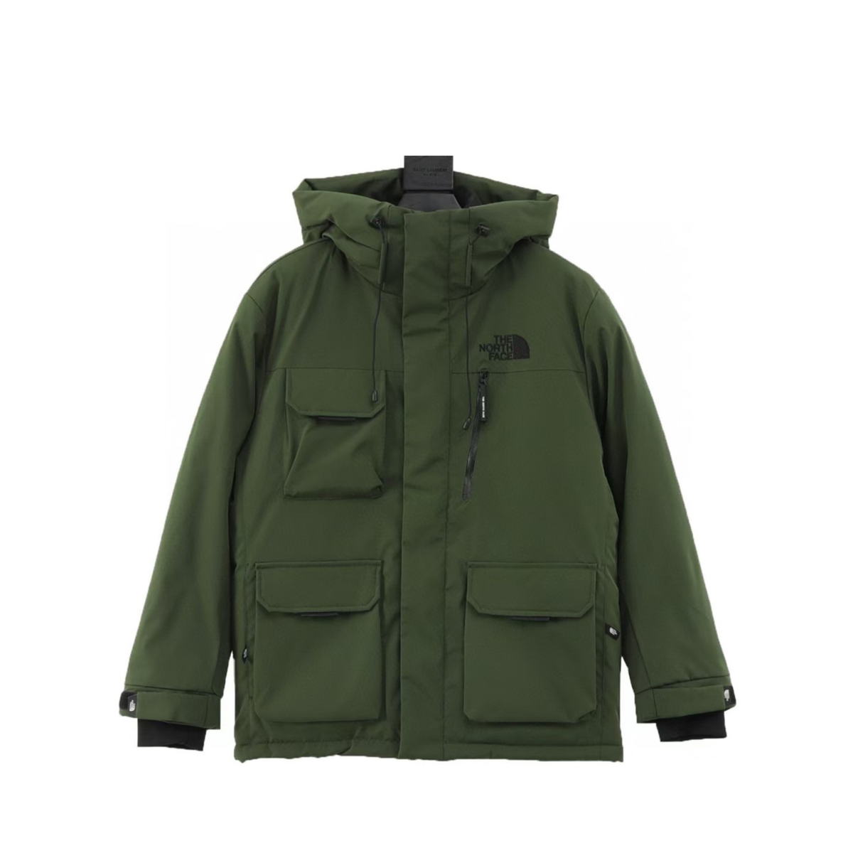 The North Face Cargo Pocket Parka Series Men Winter Jacket "Olive Green"
