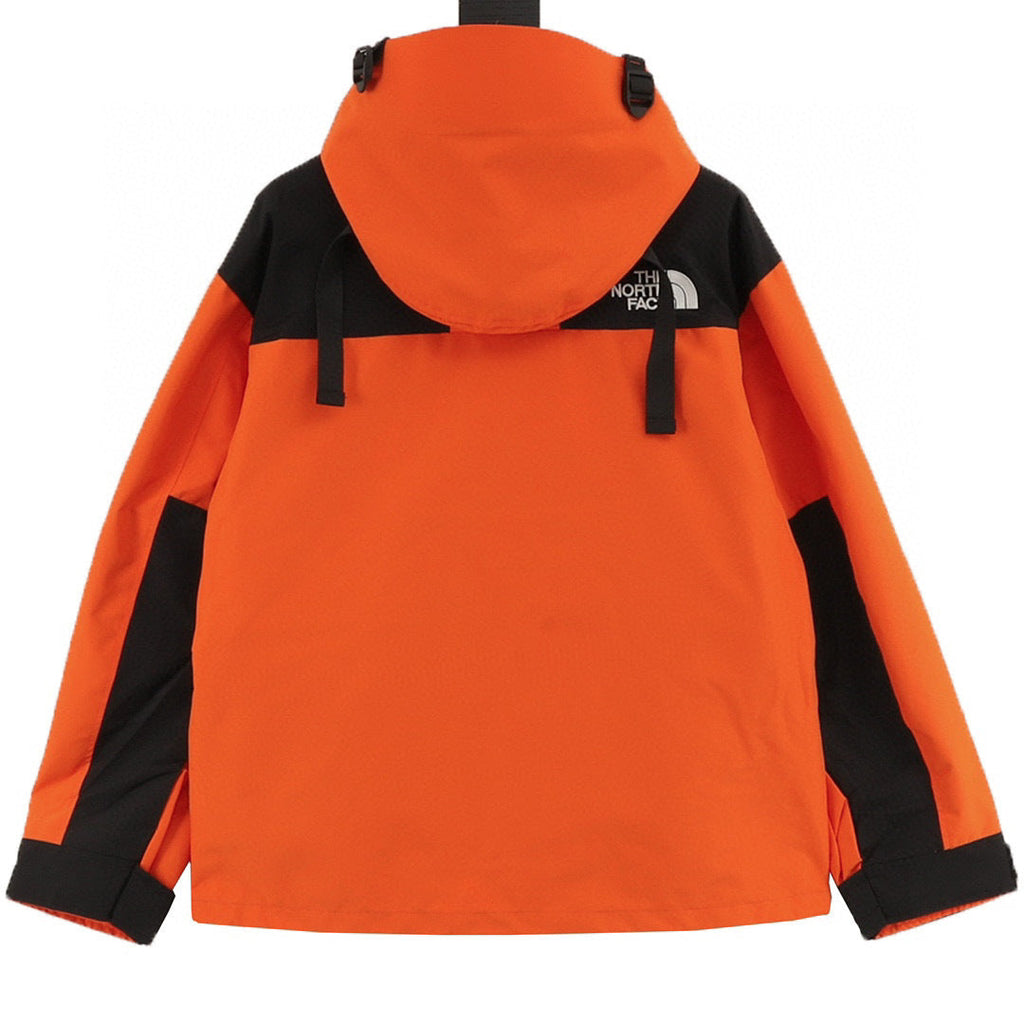 The North Face Mountain Series "Orange Black" Men Gore-Tex Waterproof Hooded Hard Shell Jacket
